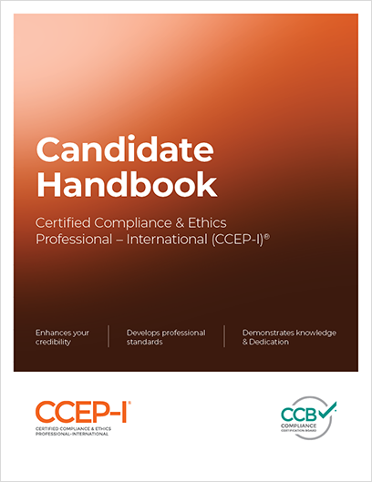 CCEP-I Candidate Handbook