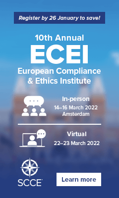 10th Annual European Compliance & Ethics Institute (ECEI)