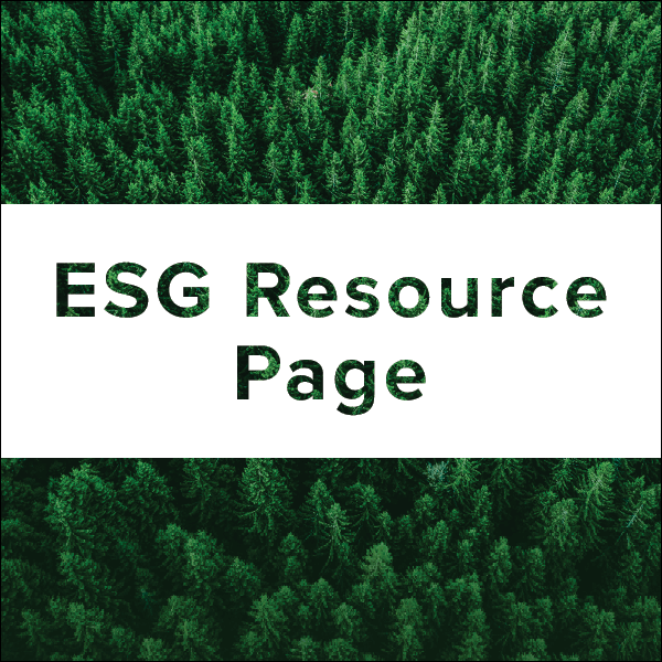 ESG Resource Page