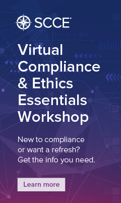 Virtual Compliance & Ethics Essentials Workshop | New to compliance or want a refresh? Get the info you need. | Learn more