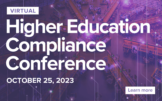 2023 Higher Education Compliance Conference | Virtual