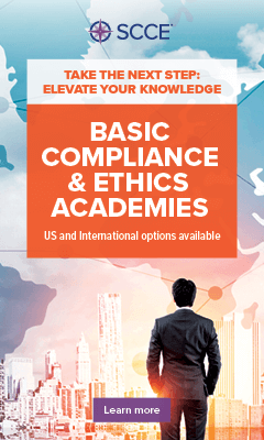 Take the next step: Elevate your knowledge | Basic Compliance & Ethics Academies | US and International options available | Learn more