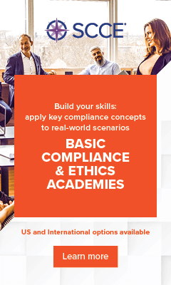 Build your skills, apply key compliance concepts to real world scenarios | Basic Compliance & Ethics Academies | Learn more 