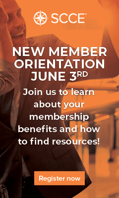 SCCE New Member Orientation - June 3rd | Join us to learn about your membership benefits and how to find resources! Register now