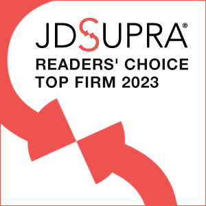 JD Supra Readers Choice Award