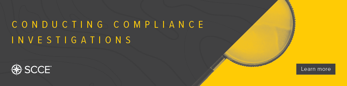 SCCE Conducting Compliance Investigations | Learn More